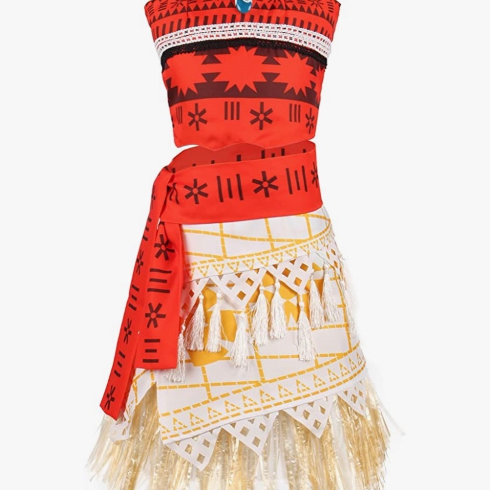 Brand new MOANA girls costume size 4-5 NWOT